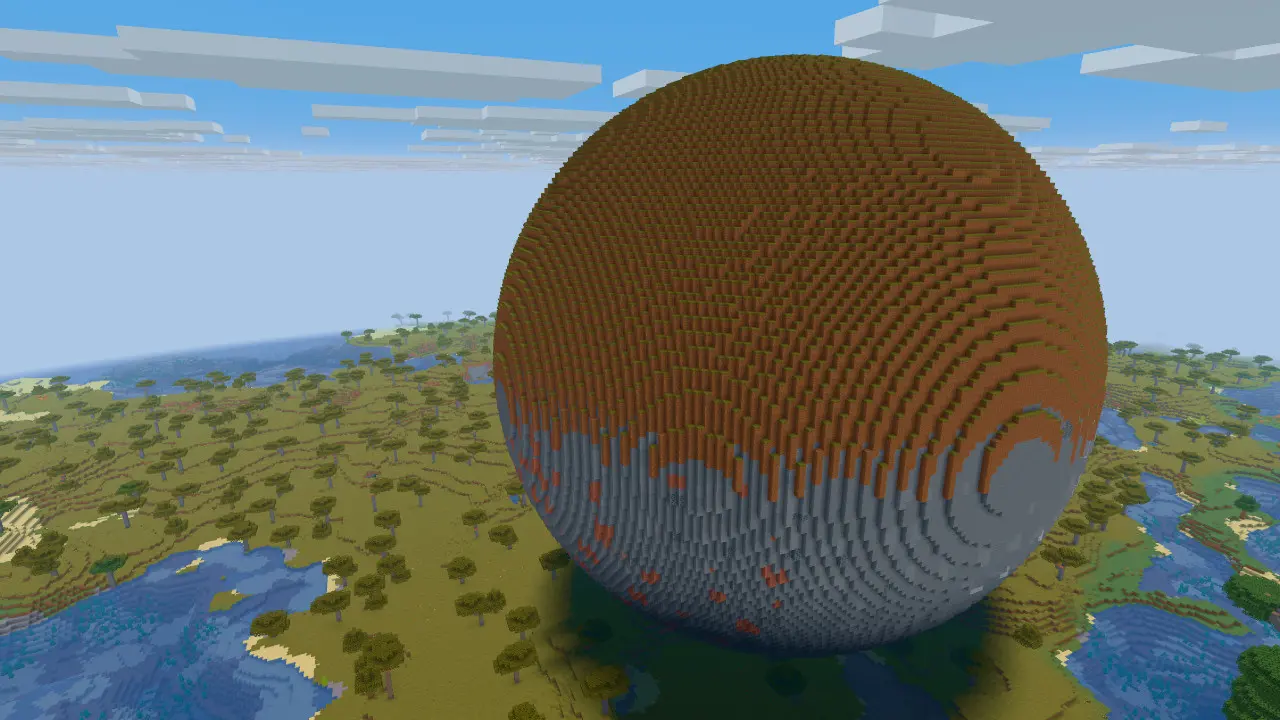 Minecraft Sphere Generator teaser image